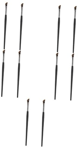 FRCOLOR 10stücke Schräger Eyeliner Pinsel Flacher Make-up Pinsel Für Präzise Konturen Und Lidschatten Anwendung