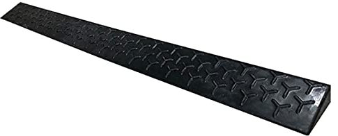 Schwellenrampe, Rollstuhlrampen, leichte Gummi-Türstufenrampe, 1 Stück Bordsteinrampen, tragbar, Schwellentürstufenrampe für Rollstuhl- und Rollerzugang, einfache Bordsteinrampe, Behindertenstuhl (Grö