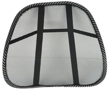Fenteer Support Lombaire En Maille de Voiture, Coussin de Siège de Voiture, Coussin de Bureau,