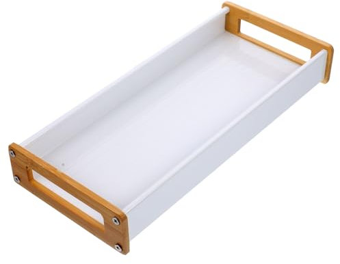 MAGICLULU Kosmetiktablett Badezimmer-ablagetablett Toilettentank-tablett Dekorative Servierplatte Für Parfüm Make-up Schmuck