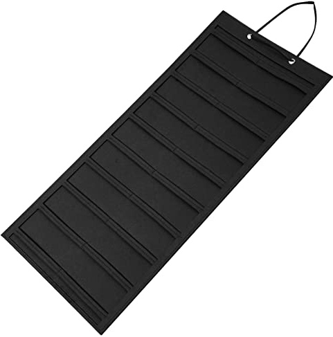 Cabilock Haarspangenhalter aus Filz Wandhängend Hängender Haarschleifen Organizer für Mädchen mit Haken Platzsparend für Haarclips und Schmuck