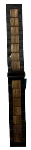 Träarmband Rostfritt stål Vikspänne Quick-release Design Justerbar längd(A,21mm)
