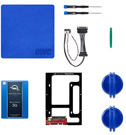OWC 1.0TB 3G SSD and HDD DIY Complete Bundle Upgrade Kit for Late 2009-2010 iMacs (OWCKITIM09HE1TB)