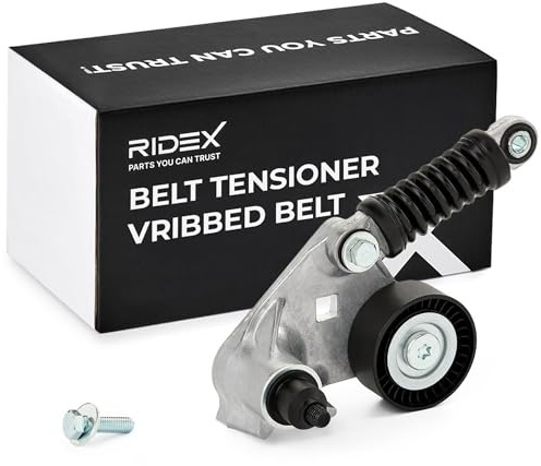 RIDEX 541V0028 Tensor de correa poli V con soporte Compatible con FORD Mondeo Mk3 Familiar BWY