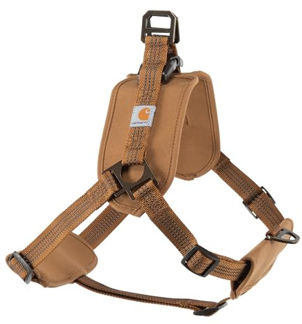 Carhartt Nylon Duck Training Dog Harness, Carhartt Brown, Medium