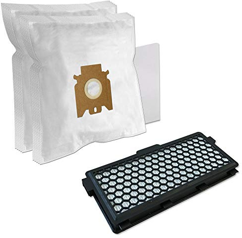 PakTrade SPARSET - Staubbeutel Filter Set - 10 Staubsaugerbeutel + 1 HEPA-Filter Für Miele CAT & Dog Premium S5260, S5261, Ariel S5210, S 5211, S 5281, CAT & Dog 5000, S5260, S5261