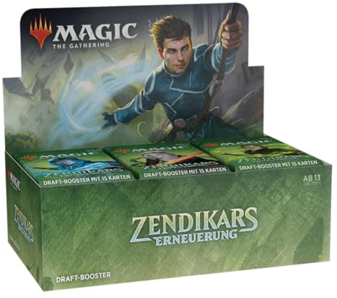 Wizards of the Coast Magic: The Gathering - Zendikars Renovación Draft-Booster
