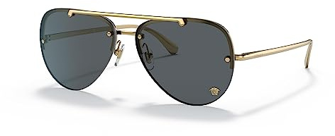 VERSACE 0VE2231 60 100287 Sonnenbrille, Unisex, Erwachsene, mehrfarbig (mehrfarbig), Einheitsgröße