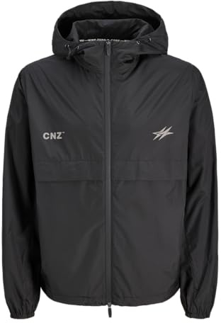 Jack & Jones Jcocnz Paris vindjacka Noos, svart, l, svart, L