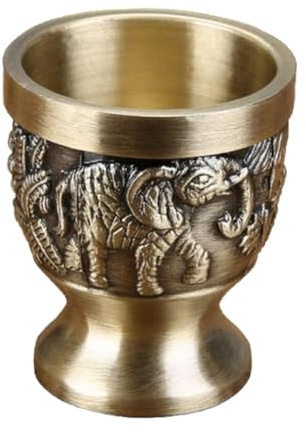 PRETYZOOM Copa Dispensadora De Vino De Europeo Copa De Licor Para Fiestas Casa o Bar Vidrio Irrompible