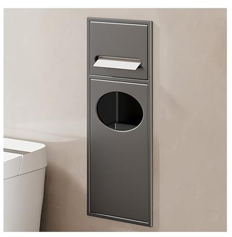 Shower Niches Stainless Steel Embedded Wet Room Alcove Shampoo Toiletry Toilet Paper Waterproof Storage Shower Organiser Home Bedroom Kitchen Bathroom Shelves(Gray 20.48x7.88x5.35in)