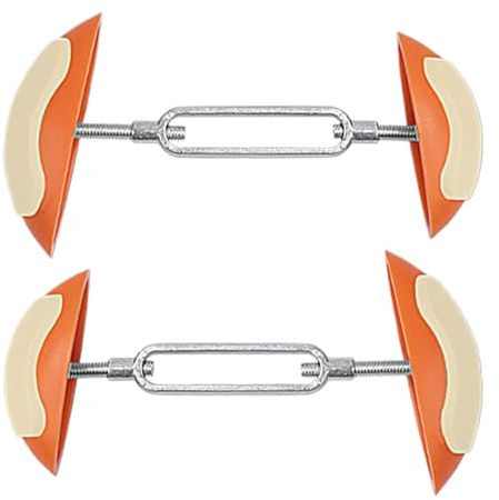 Extenseur de chaussures réutilisable et flexible pour femmes, accessoires polyvalents pour et adultes, talons hauts, chaussures plates, baskets, bottes, orange, voir la description, Orange