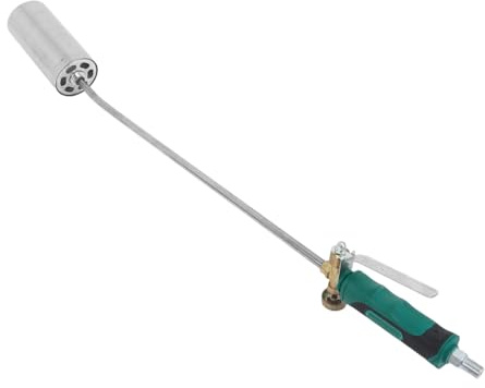 Holibanna Adjustable Propane Gas Torch with Precision Flame Control High-Temperature Welding and Cooking Burner Portable Handheld Torch with Lengthened Head for Brazing Soldering Outdoor