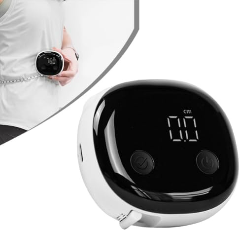Moliuoly Mètre ruban intelligent LED HD pour mesurer avec précision la graisse corporelle et l'IMC