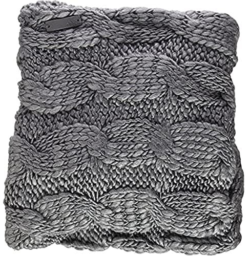 adidas Damen Schal Cableknit Chunky Loop, Core Heather/Black, OSFW, BS0015