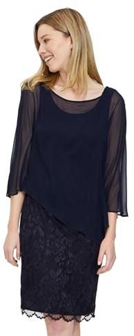 Vera Mont Damen Cocktailkleid mit Spitze