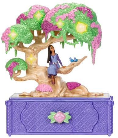 WISH Portagioie musicale dell’Albero dei desideri, direttamente dal nuovo film Disney di Natale! Ecco il portagioie musicale di Wish, accompagnato da tanti accessori