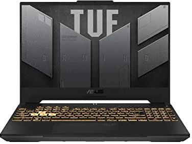 ASUS - TUF Gaming A15 FA507NV-LP031, Computer portatile Gaming da 15,6 Full HD 144 Hz (AMD Ryzen 7 7735HS, 16 GB RAM, 512 GB SSD, NVIDIA RTX4060 8 GB, senza sistema operativo) Colore Grigio