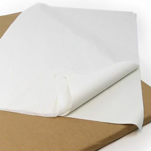 1440 Acid Free White Tissue Paper - 20 x 30 inches for Art & Gift Wrapping - 500x750mm 18gsm Packing Paper (1440 Sheets)