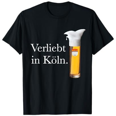 Verliebt in Köln Kölle Alaaf Konfetti Karneval Faschingumzug T-Shirt