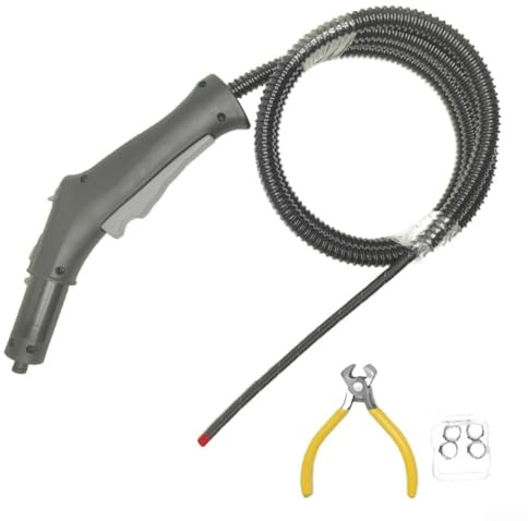 Dampfreiniger-Griffe mit Schlauch für Kärcher SC1 / SC2 / SC3 / SC4 / SC2500 Dampfreiniger Ersatzteile (1 Set * Dampfschlauch)