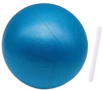 MotiveTech Kleiner Pilates Ball, Gymnastikball für Kinder, 15,2 cm, Anti Mini Ball, Kernball für Gleichgewichtsstabilität, Matschig, Blau