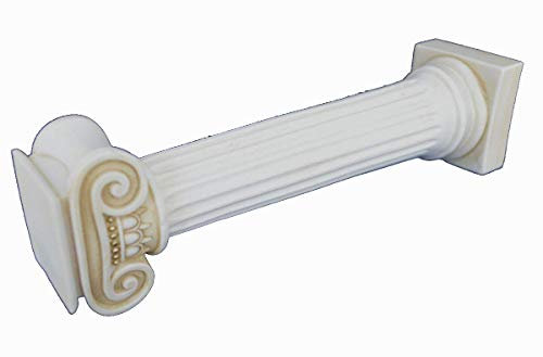 Estia Creations Antico Greco Ordine ionico colonna artefatto invecchiato