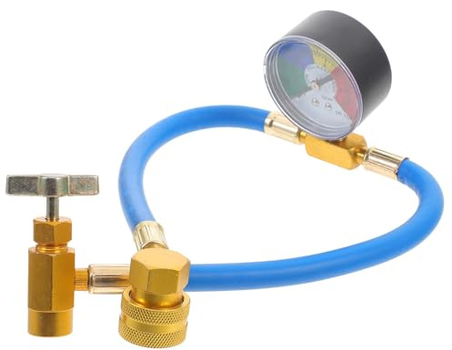 FAVOMOTO Klimaanlage Kältemittel Aufladeschlauch R134a kältemittel - Klimaanlage Kältemittel R134A Aufladeschlauch R134a r134a kältemittel nachfüllset Auto klimaanlage für 1/2 Gewinde