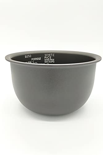 Bol de Rechange B250-6B pour Cuiseur à Riz Zojirushi NS-LLH05-XA & NS-LAC05, Pièce de Rechange Originale Autocuiseur, Importé du Japon