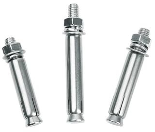 Cfty Metallschraube 304 Edelstahl M12 * 80/90/100/120 / 150mm Expansion Ankerbolzen Schrauben Fastner (5pcs / Viel)(90mm)