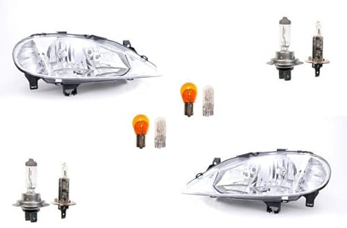 Johns, Apto para faros delanteros Renault Megane I 03/99 – 08/03 + juego de faros derechos.