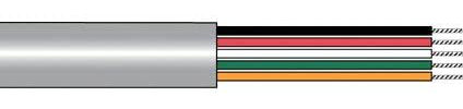 M13402 SL005, cavo multicorato, cavo non schermato, cavo 2COND, 0,56 MM2, 30 m, cavo multicorato, cavo multicore, cavo in rame stagnato, confezione da 30