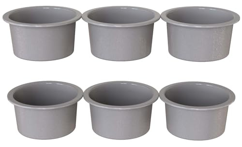 KEYFIVE Silicone 4 inch Cake Pans Round, 6Pcs Individual Flan Molds for Baking, Smash Cake Pans, 4'' Silicone Cake Molds for Baking Mini Cakes