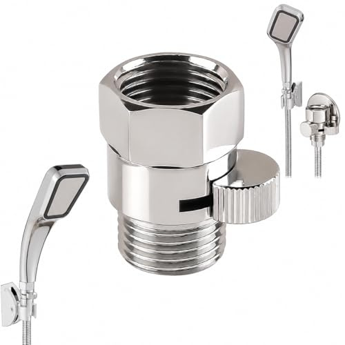 Ventil für Duscharm Duschkop Montiert Ventil Ventil für Brause Shut-off Ventil Ventil für Küche Bade Messing Dusch Ventil Messing Duschkopf Absperrventil Ventil für Brauseschlauch