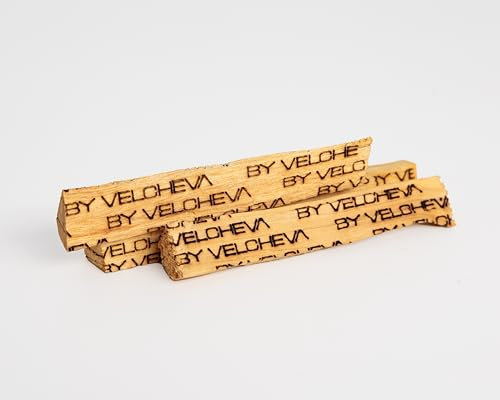 Palo Santo mit Gravur aus Peru | BY VELCHEVA | 100 g | Wealth