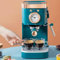 Fully Automatic Coffee Machine with Steam Milk Frother - 1.2L Water Tank, Mini Home Coffee Maker with Fancy Milk Foam and Steam Feature