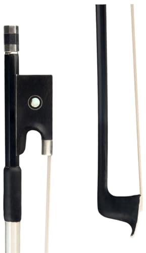 Geigenbogen voller Größe Professioneller Geigenbogen Aus Carbonfaser, Schwarze Carbon-Geigenbogenstange, Geeignet Für 4-4, 3-4, 1-2, 1-4, 1-8 (Color : 1-4)