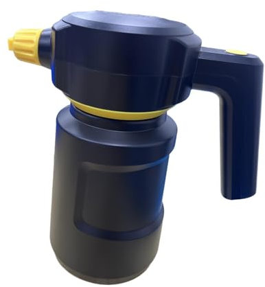 Fenteer Pulverizador de Espuma eléctrico para Coche, pulverizador eléctrico, espumador de Mano, pulverizador de Agua para el hogar, Amarillo