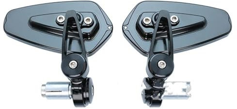 Motorrad Rückspiegel Für Z1000 Für Z900 Für Z650 Für Z400 CNC 22 MM Rückspiegel Lenkerende Rückspiegel Lenkerendenspiegel