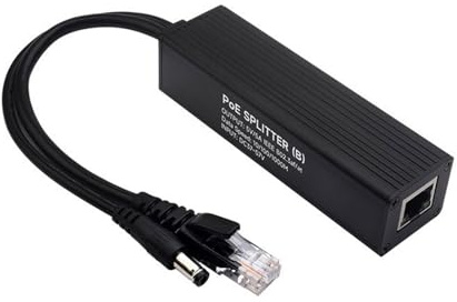 Gigabit Ethernet splitter 5 V 5 A potenza di uscita adattatore velocità rapida per telefoni VoIP e punto di accesso