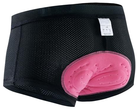 Femme Culottes Cyclisme sous-vêtements D'équitation pour Femmes Short de Cyclisme à Séchage Rapide 3D Gel Rembourré Shorts de Vélo Rembourrés Slips de Vélo Séchage Rapide Respirant