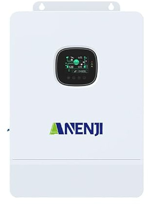 12000W Hybrid Wechselrichter All-in-One, Single-Phase und Three-Phase 48V DC zu 230V/400V AC, Mit Eingebautem 260A MPPT Solar Laderegler, Kompatibel für Bleisäure und Lithium Batterien