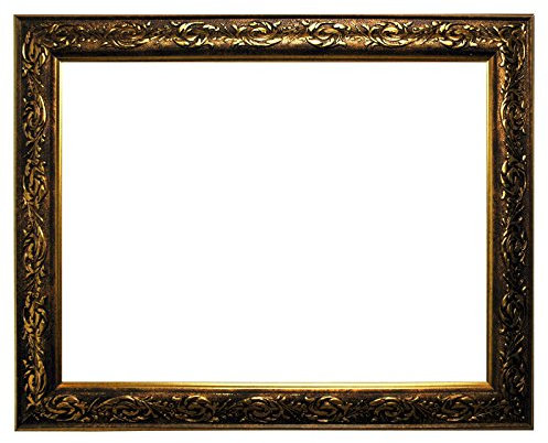 Barockrahmen Gold verziert 820 ORO, Leerrahmen, 60x80 cm