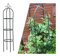 rg-vertrieb Rosenturm Rankhilfe Rankgitter Rosensäule Metall Pergola Obelisk Säule 190cm