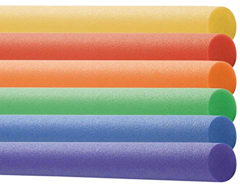 EXPLORER Poolnudel Schwimmnudel 160x7 cm aus PU-Schaum Pool-Noodle Schwimm-Noodle zum Schwimmen Planschen