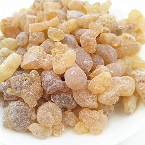 Naturlig rökelse: Oliban (LOUBAN) boswellia carterrii - bästa kvalitet - vacker ekologisk påse i avtagbar kraft (100 gr)