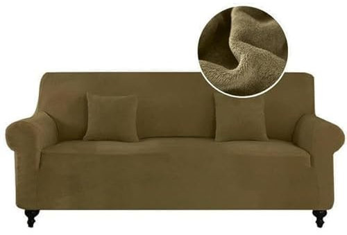 Sofa Überzug 1Sitzer 2Sitzer 3Sitzer 4Sitzer Sofabezug Samt Stretchhusse Relaxsessel Bezug Waschbar Sesselschoner Schonbezug Möbelschutzbezug Haustiere Hunde Katzen Sofaüberwurf (Color : Style 6, SI