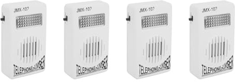 ISTOVO 4X RJ11 Adapter Louder Telephone Ring Flash Amplifier Ringer for Landline Telephone