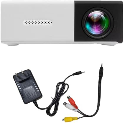 Mini proyector, proyector de video de película, proyector portátil HD 1080P compatible con tarjeta HDMI/USB/Tf, artículos imprescindibles para apartamentos, dispositivos tecnológicos, mini TV, cosas