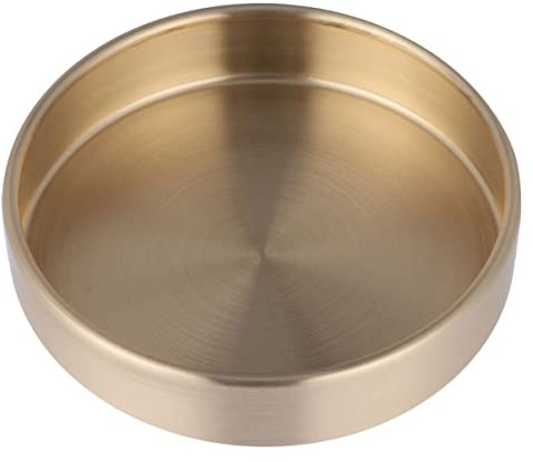 Ciieeo Plateau De Rangement Pour Petits Objets Plateau à Cosmétiques Rond Pour Petits Objets